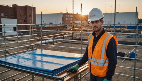 Comment installer une bâche à barres conforme aux normes